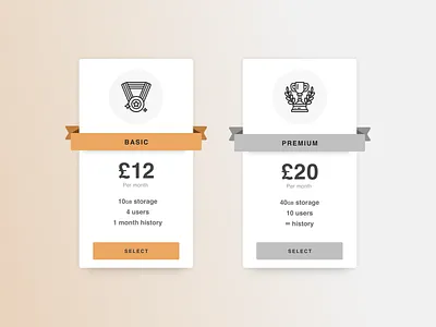 DailyUI 030 - Pricing 030 app design daily ui dailyui dailyui 030 pricing pricing plan