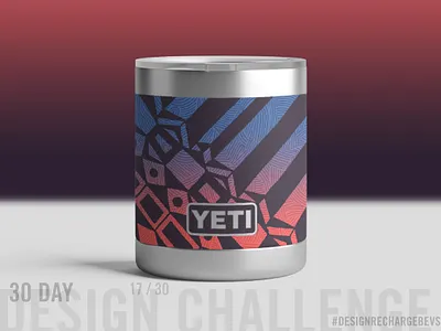 Proposed custom YETI design 17/30 abstract art art licensing blackwork branding drawing freehand geometric geometric illustration hand drawn illustration lineart packaging design packaging mockup pattern pattern design surface design textile design triangles tribal urban art