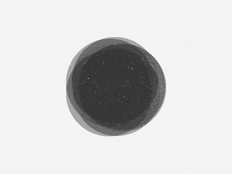 190607 Daily Minimal Mi15 211 Dribbble 1 animation circles daily eclipse gif loop minimal mograph