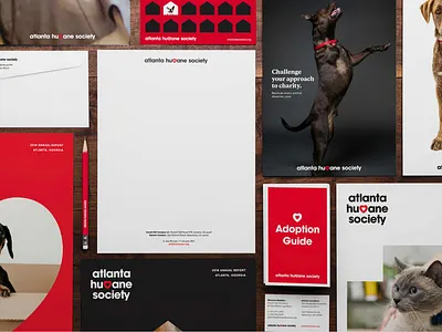 Atlanta Humane Society adopt atlanta atlanta humane society avant garde gothic cat dog humane society matchstic nonprofit