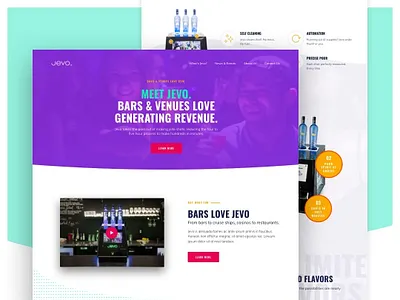 Jevo Website redesign sketch ui web web design website wordpress