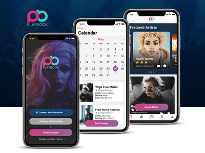 Playbook Hub app ios iphonexs sketch ui design ux design