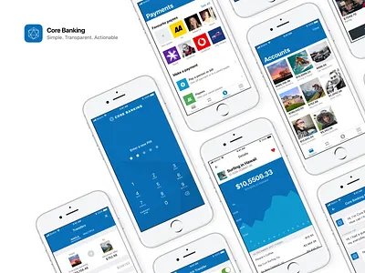 Core Banking mobile app case study app banking banking app credit cards everyday banking fintech money payments transfers travel ui ux