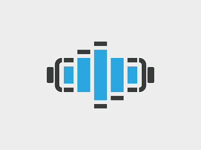 Robot Logo Template aplikasi desain ikon logo logo minimalis merek minimalis robot vektor web