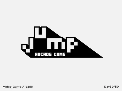 Video Game Arcade - Day 50 - Daily Logo Challenge brandidentity branding brandlogo brandmark design flat graphicdesign icon identity illustration logo logodesign logomark logos logotype mark minimal monogram typography vector