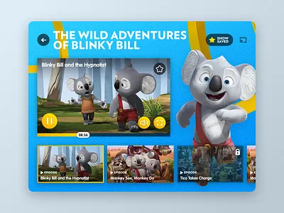 Nat Geo Kids // Player app design design interface ipad kids kids app sketch tablet ui ui design user interface ux ux design visual design