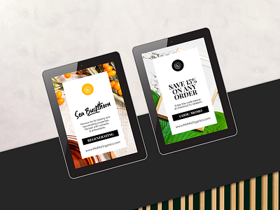 Momo Organics Branding + Social Media Graphics boutique brand design ecommerce pinterest skincare social media design ui web design
