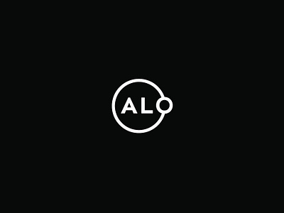 Alo animation app box brand branding business card design emblem logo creative round flat icon illustration logo logo design modern typography ui ux vector web website