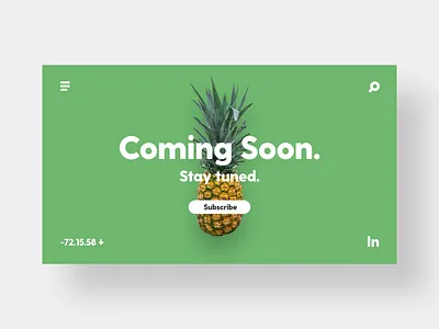 Coming Soon - DailyUI - 048 coming coming soon coming soon page daily dailychallenge dailydesign dailydesignchallenge dailyui dailyui 048 dailyui challenge dailyuichallenge experience interaction interface ixd soon stay tuned ui user ux