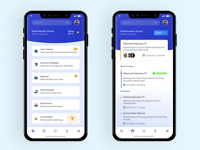 Company App - Mobile UI company design dribble mobile app mobile ui ui ux web webapp webdesign