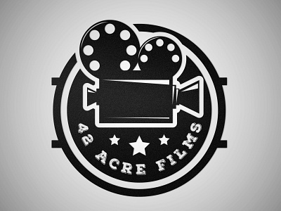 Film Production LOGO badge logo branding camera logo design film logo flat logo logo logo design vector vintage logo