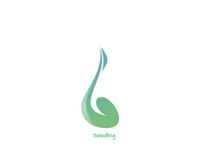 Seedling design illustrator logos