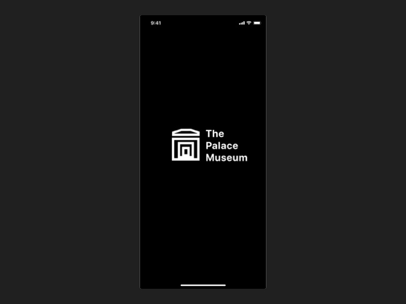 Daily UI | The Palace Museum App Design animated animation app app design application daily 100 challenge daily ui dailyui design detail detail page gif principle sketch startup startup landing page ui