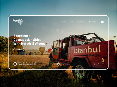 Design concept for Istanbul balloons adobexd branding dailyuichallenge design digitaldesigner icon inspiration logo mobileapps mockup photoshop progress sketchapp typography ui uiux ux uxinspiration web webdesign