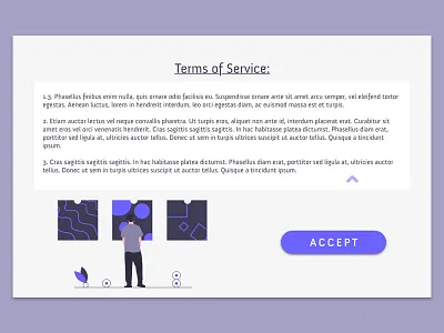 Terms Of Service adobe xd creativehunger daily ui 089 dailyui design designmadness enjoy the moment terms of service ux ui design uxlover