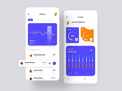 Financing UI App app banking app design app concept app ui design clean colors conceptual design dashboard dashboard design dashboard ui ecommerce ecommerce app finance finance app marketing product user interface wallet app