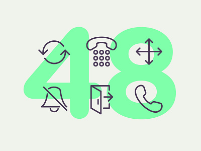 Day 48 icon icon set icons illustration interface line ui vector