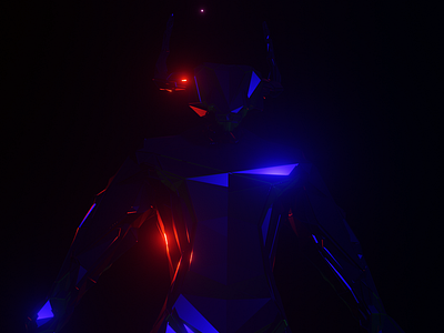 Generative Art 3d blender generative art lighting