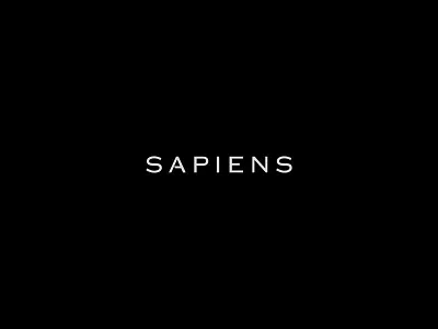 Simple type based logo for clothing brand. black clothing creative engineering fashion fashion brand fashion illustration identity intelligence intelligent jeans logo sapiens streetwear tshirt youth