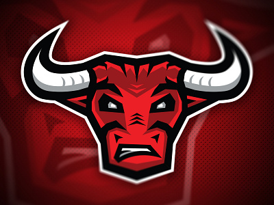 Bull Logo basketball bison brand branding bull chicago design esport esports graphic icon illustration illustrator logo logos mark nba sport sports sports logo