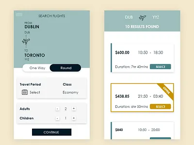 Flight Search 100daychallenge challenge customer experience daily daily ui challenge design minimal ui ux web