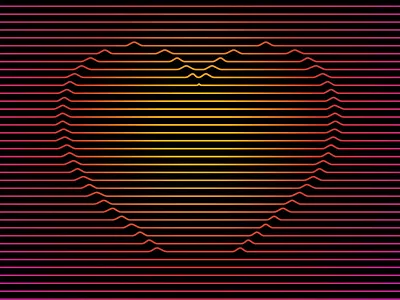 Soundlovers 07 Campaign Artwork artwork branding campaign colorful design festival gradient heart illustration logo music soundlovers soundwave vector