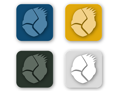 Broken Avatar avatar design avatar icons blue blue and white broken colors design face green illustration illustration art illustrator logo yellow