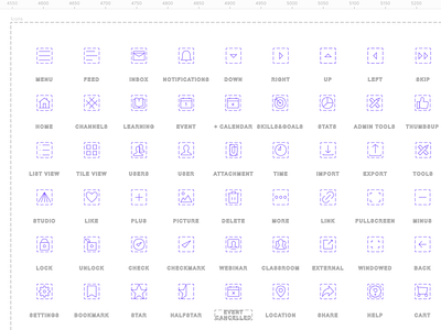 Valamis Icons WIP awesome design icons iconset strokes ui valamis vector