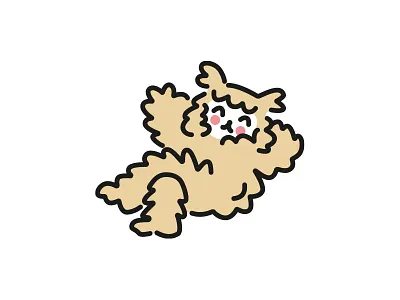 Good Girl Betty cartoon character cartooning relaxed