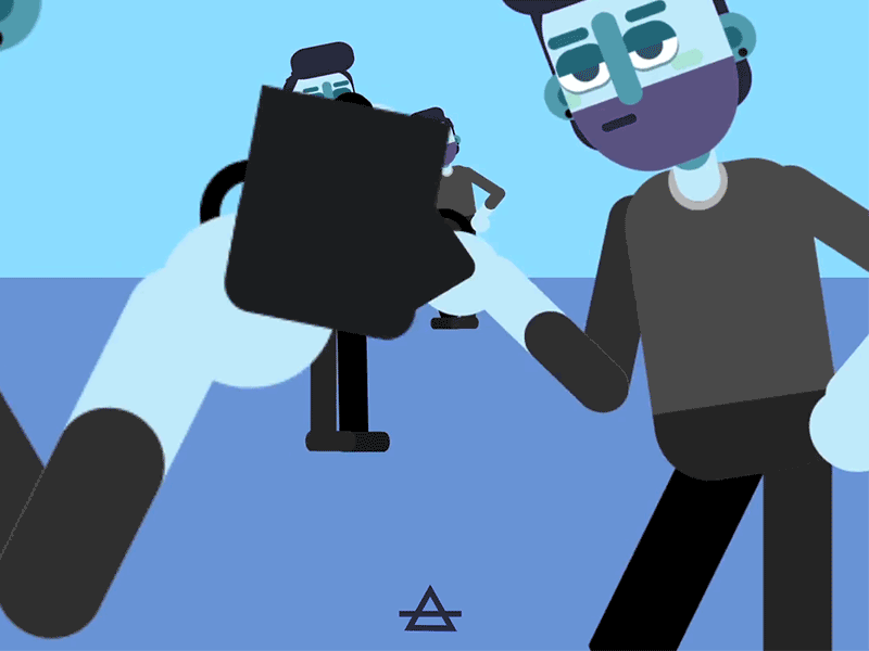 Dead Coffee Loop aftereffects animation artdirection design illustration loop motiongraphics vector