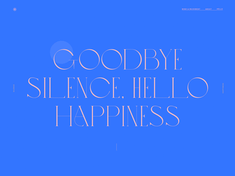 Love Typography Exploration art direction dance design layout minimal typography ui web website