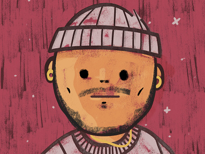 Self Portrait 2019 art design digital illustration mixed media pastel photoshop portrait texture