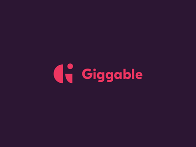 Giggable Brand branding identity logo design logotype