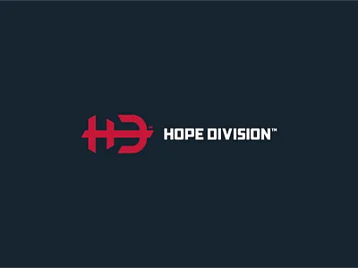 Hope Division icon logo typography