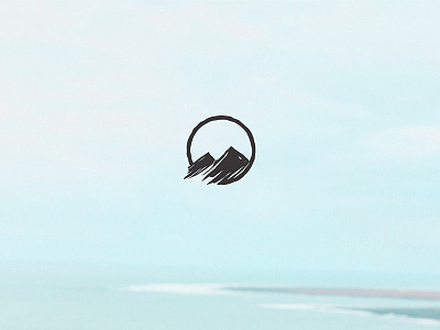 Mountain logo buy circle design forsale logo logotype mountain nature online peak raw ready sale silhouette snow unique wild