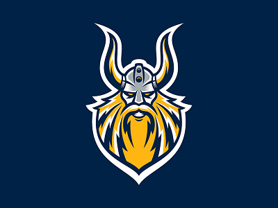 Viking badge branding design hockey ice hockey illustration logo logos sports sports branding sports logo vector