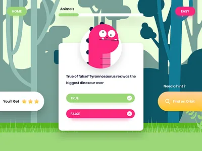 Barn 360 app colors game illustration interaction ipadpro kids ui uidesign ux vector