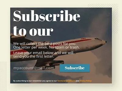 Subscribe. Daily UI Challenge #026 challenge daily 100 challenge daily ui 026 dailyui figma letter subscribe