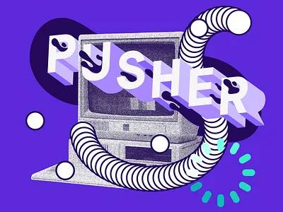 It's Brand Adventure Time! brand branding computer energetic playful purple realtime tech vector