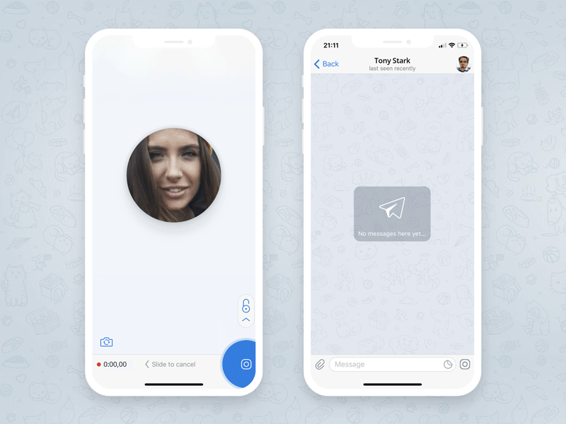 Small UX improvement in Telegram App animaiton app app animation design telegram ux