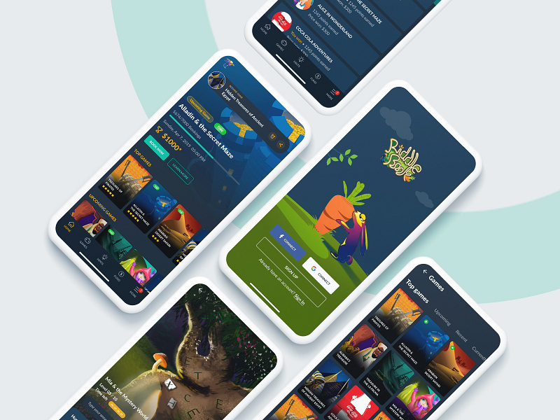 Game App Design clean color dailyui design game app game design icon minimal mobile mobile app mobile app design mobile design mobile game mobile ui mockup photoshop puzzle game simple ui ux