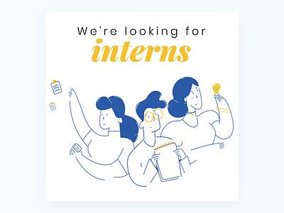 The Three Musketeers - Internship Program Campaign artdirection branding illustration internship socialmedia