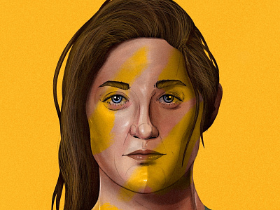 Laura Alleway australia drawing football illustration laura alleway painting portrait soccer sport womens football