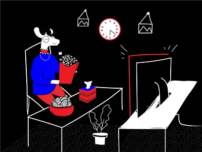 Chernobyl Show art black and white deer deer illstration deer illustration design digital art digital illustration digital store halx halx store illustration illustrationdaily mascot mascot character mascot logo