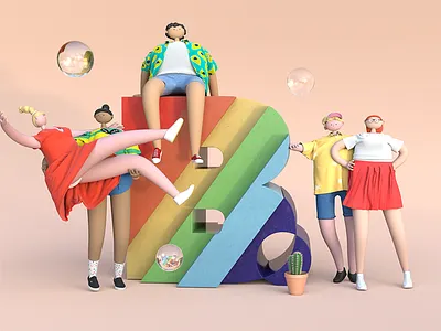 Tel-Aviv Pride 2019 bold equality freedom gay motion graphics pride