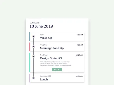 Schedule 100daychallenge animation app branding challenge daily daily ui challenge design discover flat minimal minimalist minimalistic ui ux web website