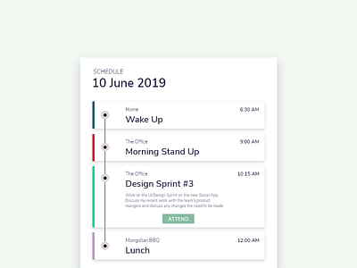 Schedule 100daychallenge animation app branding challenge daily daily ui challenge design discover flat minimal minimalist minimalistic ui ux web website