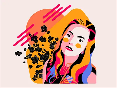 Self-portrait adobe illustrator design firstshot illustration portrait portrait art portrait illustration rebound