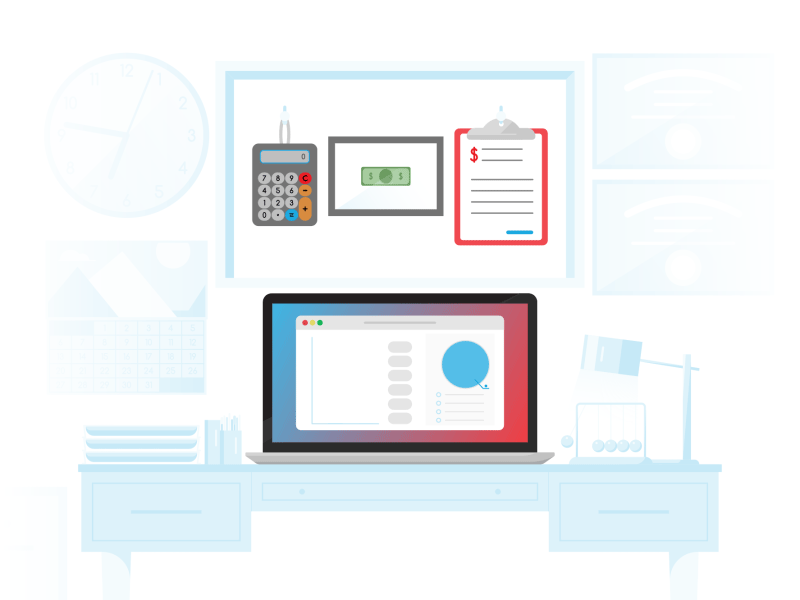AMS Medical Billing Graphic animation gif graphic medical software vector