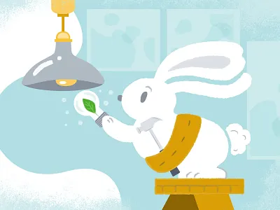 Environmental Day environment day illustration rabbit